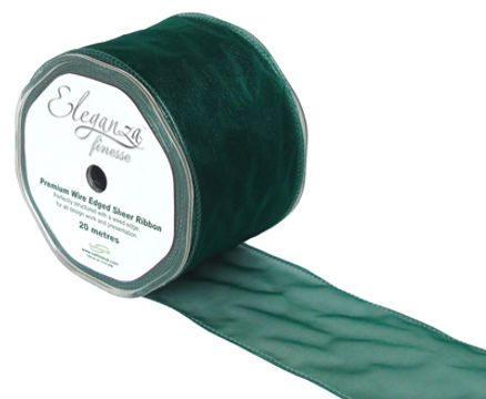 70mm x 20m Green - Ribbons